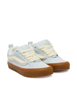 Zapatilla Vans WM Knu Skool Celeste/Crudo/Gum