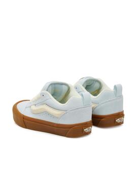 Zapatilla Vans WM Knu Skool Celeste/Crudo/Gum