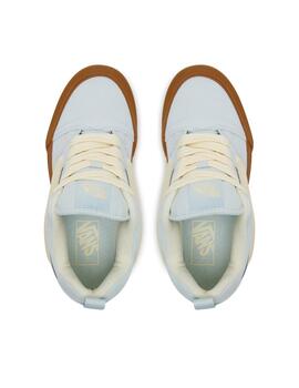 Zapatilla Vans WM Knu Skool Celeste/Crudo/Gum