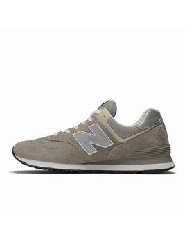 Zapatilla New Balance M 574EVG Gris/Plata