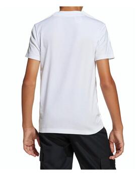 Camiseta Adidas J BL 160 Blanco/Negro