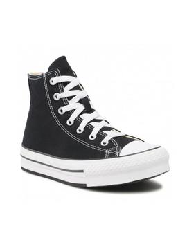 Zapatilla Converse Eva Platform Alta Lona GS Negro