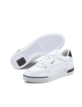 Zapatillas puma ca pro mid blanco negro de hombre.