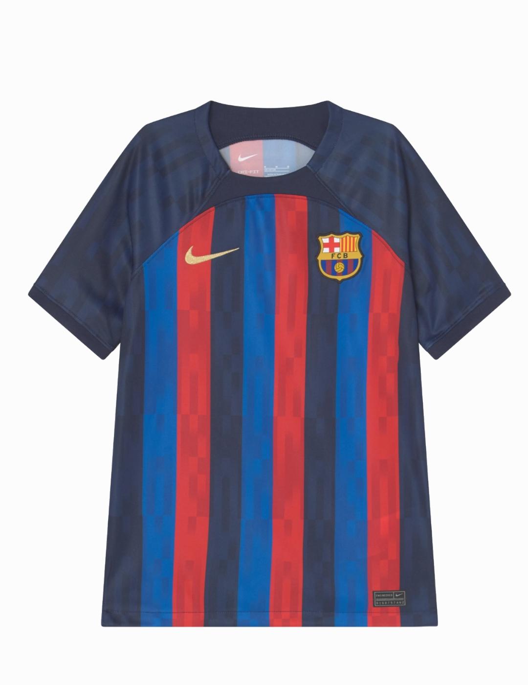 Bisagra Guardería Aislar Camiseta Nike FC Barcelona Niño 1ª Equipación 2022-2023
