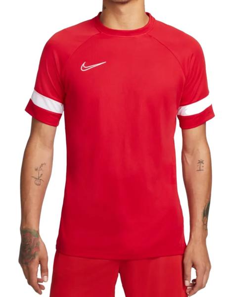Peluquero Clasificar Nervio Camiseta Nike Dri-Fit Academy Hombre Roja