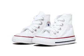 Zapatilla Converse AS Alta Lona Bebé Blanco