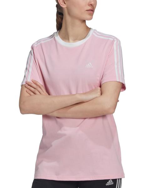 Motivación Espacioso Incorrecto Camiseta Adidas 3S Mujer Rosa