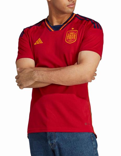 visual Nunca cayó Camiseta Selección Española Mundial Qatar Home para adul